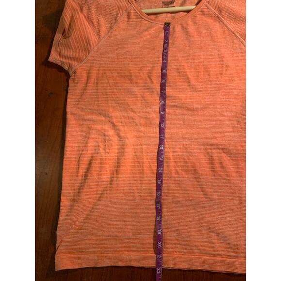 Patagonia activewear tee t-shirt orange exercise workout women's sz s - Picture 8 of 8